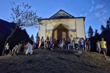 foto dell'oraotrio santa croce di croppargino
